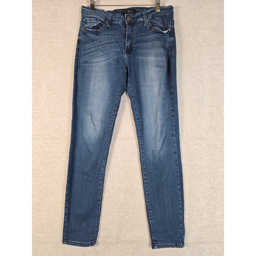 KanCan Womens High Rise Skinny Jeans Medium‎ Wash Blue KC7085HRD Size 11 29